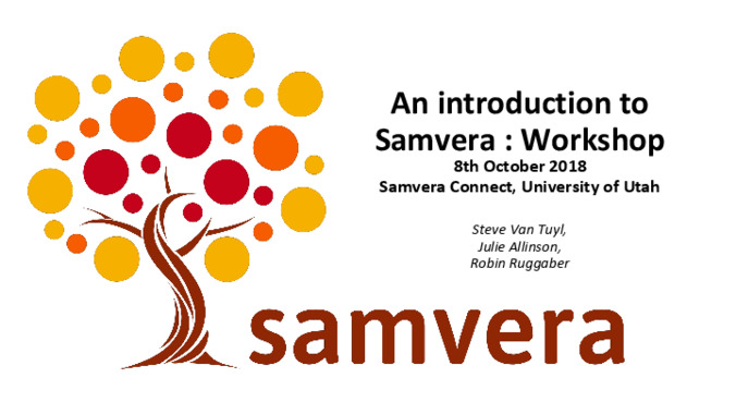 An introduction to Samvera : Workshop Thumbnail