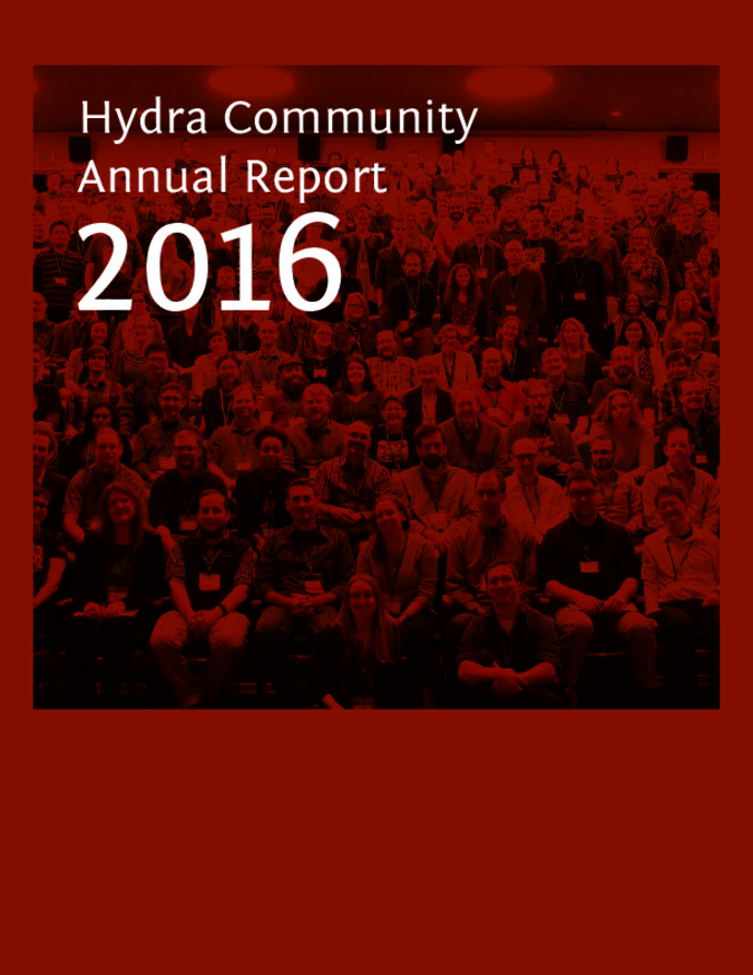 Hydra Community Annual Report 2016 Thumbnail