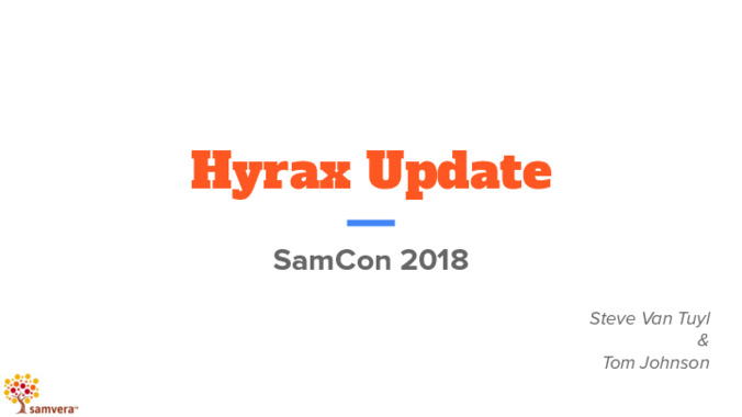 Hyrax Update Thumbnail