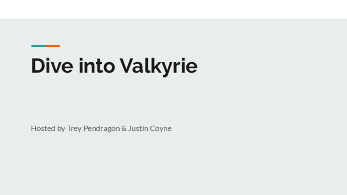 <span itemprop="name">Dive into Valkyrie</span>