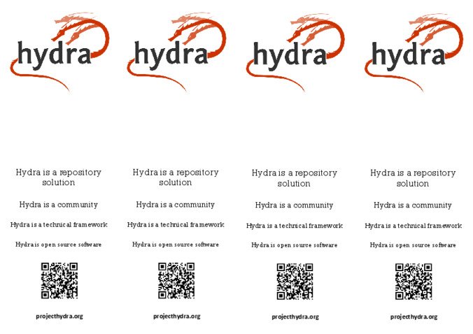Hydra bookmark (2012) Miniature